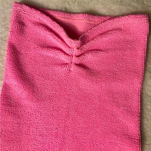 Hunza G never worn top/tankini in Bubblegum